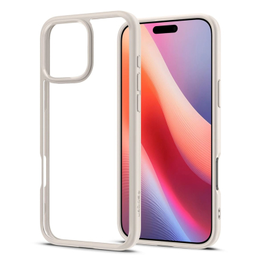 [Užsakomoji prekė] Dėklas iPhone 16 Pro Max - Spigen Ultra Hybrid - Natural Titanium 4