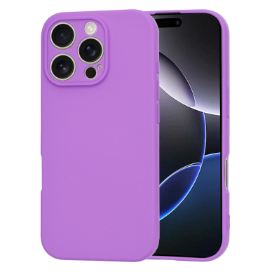 [Užsakomoji prekė] Dėklas iPhone 16 Pro Max - Techsuit SoftFlex - Violetinis