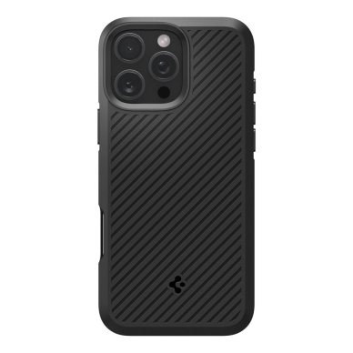 [Užsakomoji prekė] Dėklas iPhone 16 Pro - Spigen Core Armor - Matte Black 3