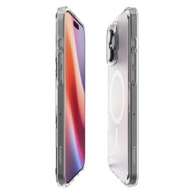 [Užsakomoji prekė] Dėklas iPhone 16 Pro - Spigen Ultra Hybrid MagSafe - Frost Clear 3