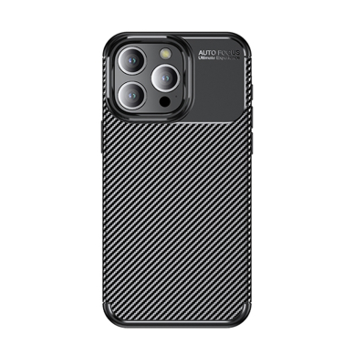 [Užsakomoji prekė] Dėklas iPhone 16 Pro - Techsuit CarbonFiber - juodas 4