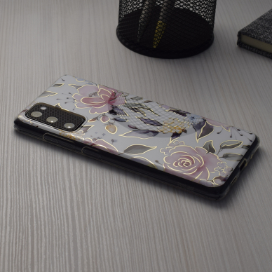 [Užsakomoji prekė] Dėklas iPhone 16 Pro - Techsuit Marble Series - Chloe baltas 2