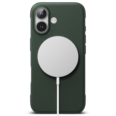 [Užsakomoji prekė] Dėklas iPhone 16 - Ringke Onyx MagSafe - Dark Green 1