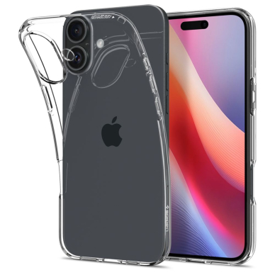 [Užsakomoji prekė] Dėklas iPhone 16 - Spigen Liquid Crystal - permatomas