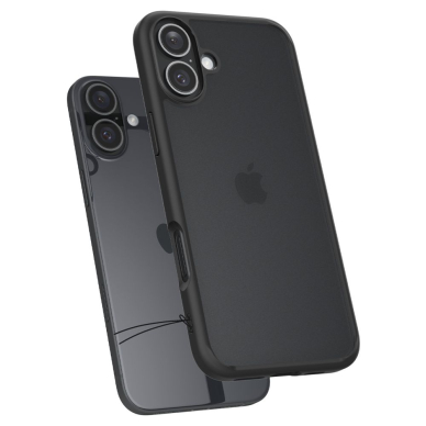 [Užsakomoji prekė] Dėklas iPhone 16 - Spigen Ultra Hybrid - Frost Black 1