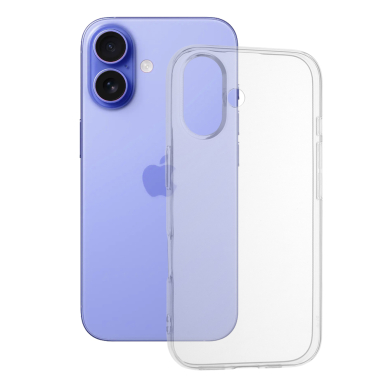 [Užsakomoji prekė] Dėklas iPhone 16 - Techsuit Clear Silicone [Big Lens Hole] - Skairdrus