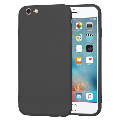 [Užsakomoji prekė] Dėklas iPhone 6 / iPhone 6S - Techsuit SoftFlex - Juodas