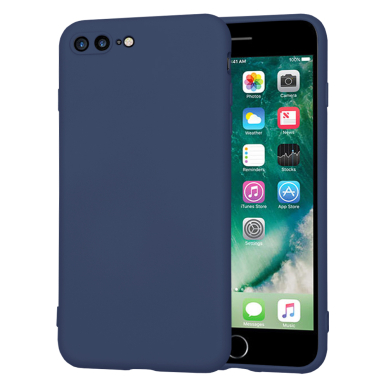 [Užsakomoji prekė] Dėklas iPhone 7 Plus / iPhone 8 Plus - Techsuit SoftFlex - Mėlynas