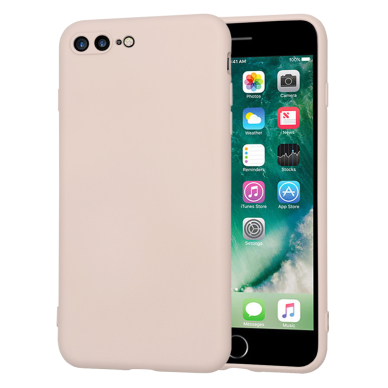 [Užsakomoji prekė] Dėklas iPhone 7 Plus / iPhone 8 Plus - Techsuit SoftFlex - Rožinis