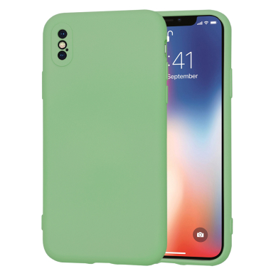 [Užsakomoji prekė] Dėklas iPhone X / iPhone XS - Techsuit SoftFlex - Mėtinis