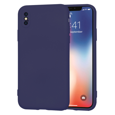 [Užsakomoji prekė] Dėklas iPhone X / iPhone XS - Techsuit SoftFlex - Mėlynas