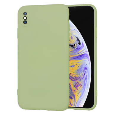 [Užsakomoji prekė] Dėklas iPhone XS Max - Techsuit SoftFlex - Matcha