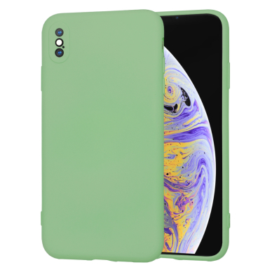 [Užsakomoji prekė] Dėklas iPhone XS Max - Techsuit SoftFlex - Mėtinis