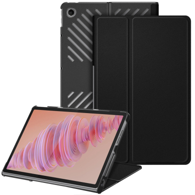 [Užsakomoji prekė] Dėklas Lenovo Tab Plus - Techsuit FoldPro - Juodas