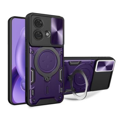 [Užsakomoji prekė] Dėklas Motorola Edge 40 Neo - Techsuit CamGuard Pro - violetinis