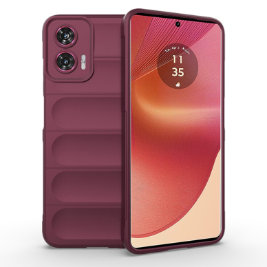 [Užsakomoji prekė] Dėklas Motorola Edge 50 Fusion - Techsuit Magic Shield - bordo