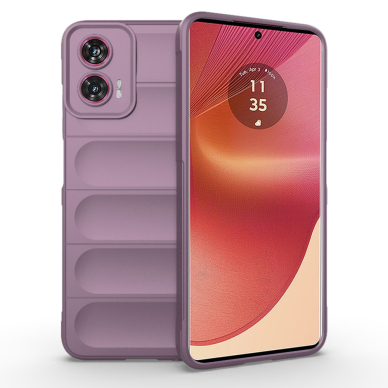 [Užsakomoji prekė] Dėklas Motorola Edge 50 Fusion - Techsuit Magic Shield - violetinis