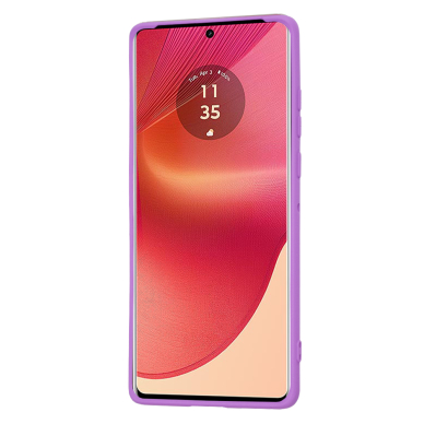 [Užsakomoji prekė] Dėklas Motorola Edge 50 Fusion - Techsuit SoftFlex - Violetinis 1