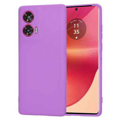 [Užsakomoji prekė] Dėklas Motorola Edge 50 Fusion - Techsuit SoftFlex - Violetinis