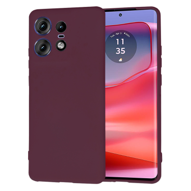 [Užsakomoji prekė] Dėklas Motorola Edge 50 Pro - Techsuit SoftFlex - Bordo