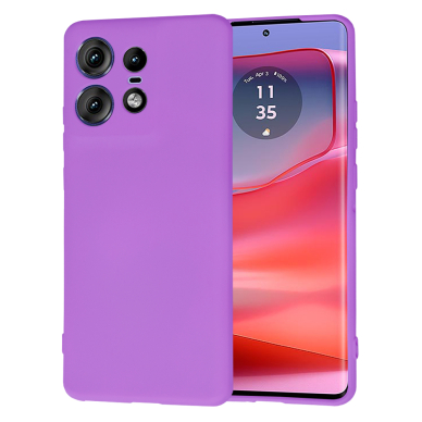 [Užsakomoji prekė] Dėklas Motorola Edge 50 Pro - Techsuit SoftFlex - Violetinis