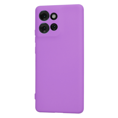 [Užsakomoji prekė] Dėklas Motorola Edge 50 - Techsuit SoftFlex - Violetinis 2