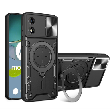 [Užsakomoji prekė] Dėklas Motorola Moto E13 - Techsuit CamGuard Pro - juodas