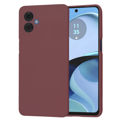 [Užsakomoji prekė] Dėklas Motorola Moto G14 - Techsuit SoftFlex - Bordo