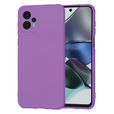 [Užsakomoji prekė] Dėklas Motorola Moto G23 - Techsuit SoftFlex - Violetinis