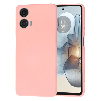 [Užsakomoji prekė] Dėklas Motorola Moto G24 Power - Techsuit SoftFlex - Chalk Pink