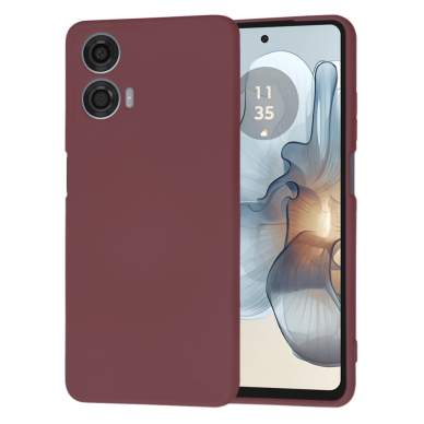 [Užsakomoji prekė] Dėklas Motorola Moto G24 Power - Techsuit SoftFlex - Bordo