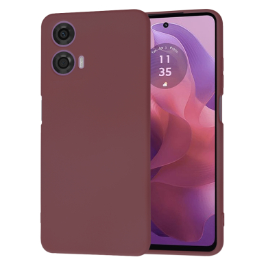 [Užsakomoji prekė] Dėklas Motorola Moto G24 - Techsuit SoftFlex - Bordo