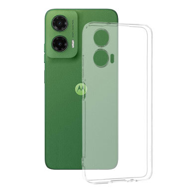 [Užsakomoji prekė] Dėklas Motorola Moto G35 - Techsuit Clear Silicone - permatomas