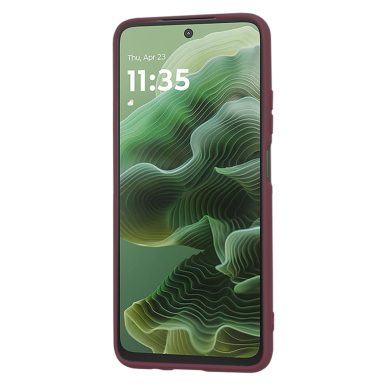 [Užsakomoji prekė] Dėklas Motorola Moto G35 - Techsuit SoftFlex - Bordo 1