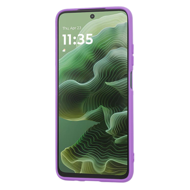 [Užsakomoji prekė] Dėklas Motorola Moto G35 - Techsuit SoftFlex - Violetinis 1