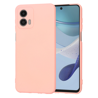 [Užsakomoji prekė] Dėklas Motorola Moto G53 - Techsuit SoftFlex - Chalk Pink