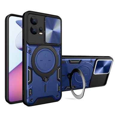 [Užsakomoji prekė] Dėklas Motorola Moto G72 - Techsuit CamGuard Pro - mėlynas