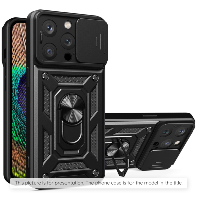 [Užsakomoji prekė] Dėklas Motorola Moto G75 - Techsuit CamShield Series - Juodas