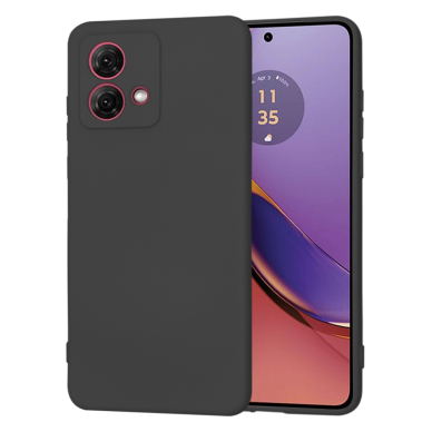 [Užsakomoji prekė] Dėklas Motorola Moto G84 - Techsuit SoftFlex - Juodas