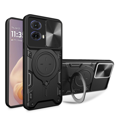 [Užsakomoji prekė] Dėklas Motorola Moto G85 - Techsuit CamGuard Pro - Juodas