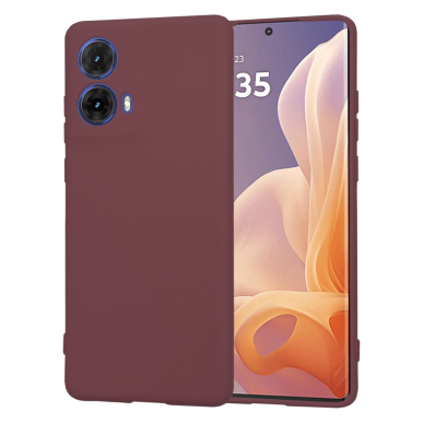 [Užsakomoji prekė] Dėklas Motorola Moto G85 - Techsuit SoftFlex - Bordo