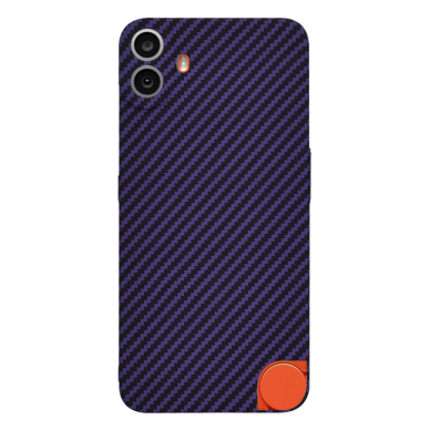 [Užsakomoji prekė] Dėklas Nothing CMF Phone 1 - Techsuit Carbonite FiberShell - Violetinis 2