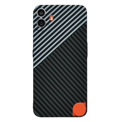 [Užsakomoji prekė] Dėklas Nothing CMF Phone 1 - Techsuit Carbonite FiberShell - Stealth Gray 2