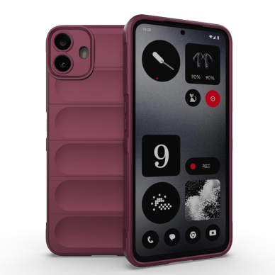 [Užsakomoji prekė] Dėklas Nothing CMF Phone 1 - Techsuit Magic Shield - bordo