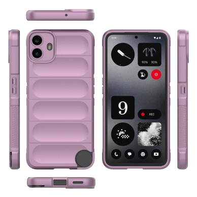 [Užsakomoji prekė] Dėklas Nothing CMF Phone 1 - Techsuit Magic Shield - violetinis 1