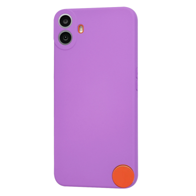 [Užsakomoji prekė] Dėklas Nothing CMF Phone 1 - Techsuit SoftFlex - Violetinis 2