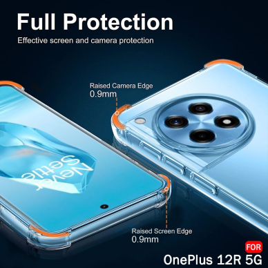 [Užsakomoji prekė] Dėklas OnePlus 13 - Techsuit Shockproof Clear Clear Silicone - Skaidrus 1