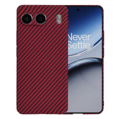 [Užsakomoji prekė] Dėklas OnePlus Nord 4 - Techsuit Carbonite FiberShell - Raudonas