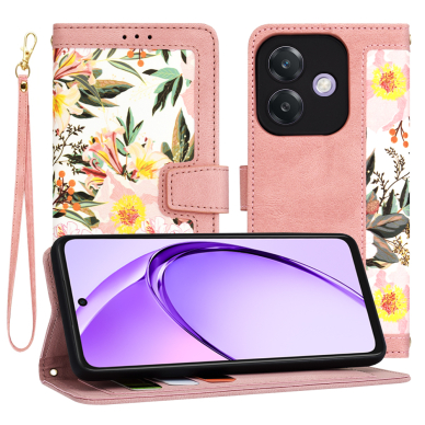 [Užsakomoji prekė] Dėklas Oppo A40 4G / A60 5G - Techsuit FlipCraft - Sweetheart Pink