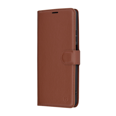 [Užsakomoji prekė] Dėklas Oppo A40 4G / A60 5G - Techsuit Leather Folio - rudas 3